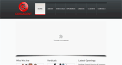 Desktop Screenshot of corascent.com